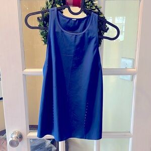 Lululemon Blue Fast and Free Embellished Tank Top - Size 4